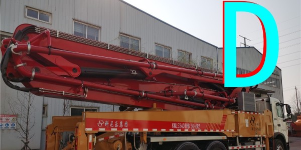 泵車作業后，不得用壓縮空氣沖洗布料桿配管