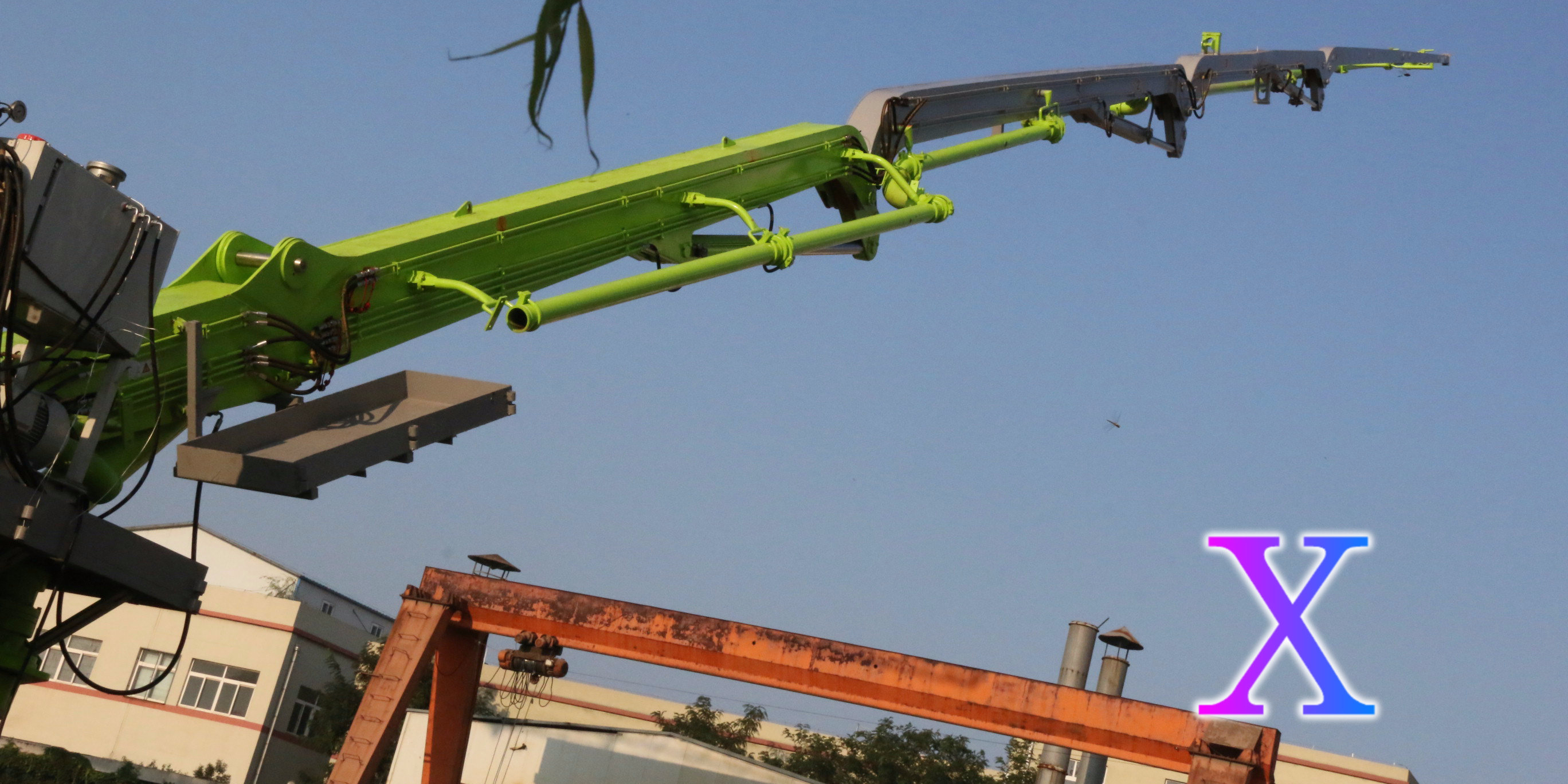 科尼樂混凝土布料機之獨立式液壓布料機