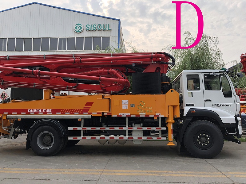 青島小型混凝土泵車價格