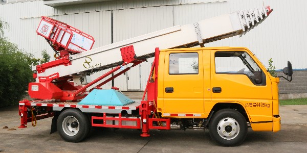 C1駕照也能開！32米科尼樂云梯車，高空作業(yè)全能王，為效率與安全加碼！