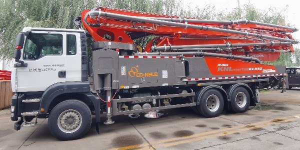 泵車(chē)臂架布料狀態(tài)是什么樣