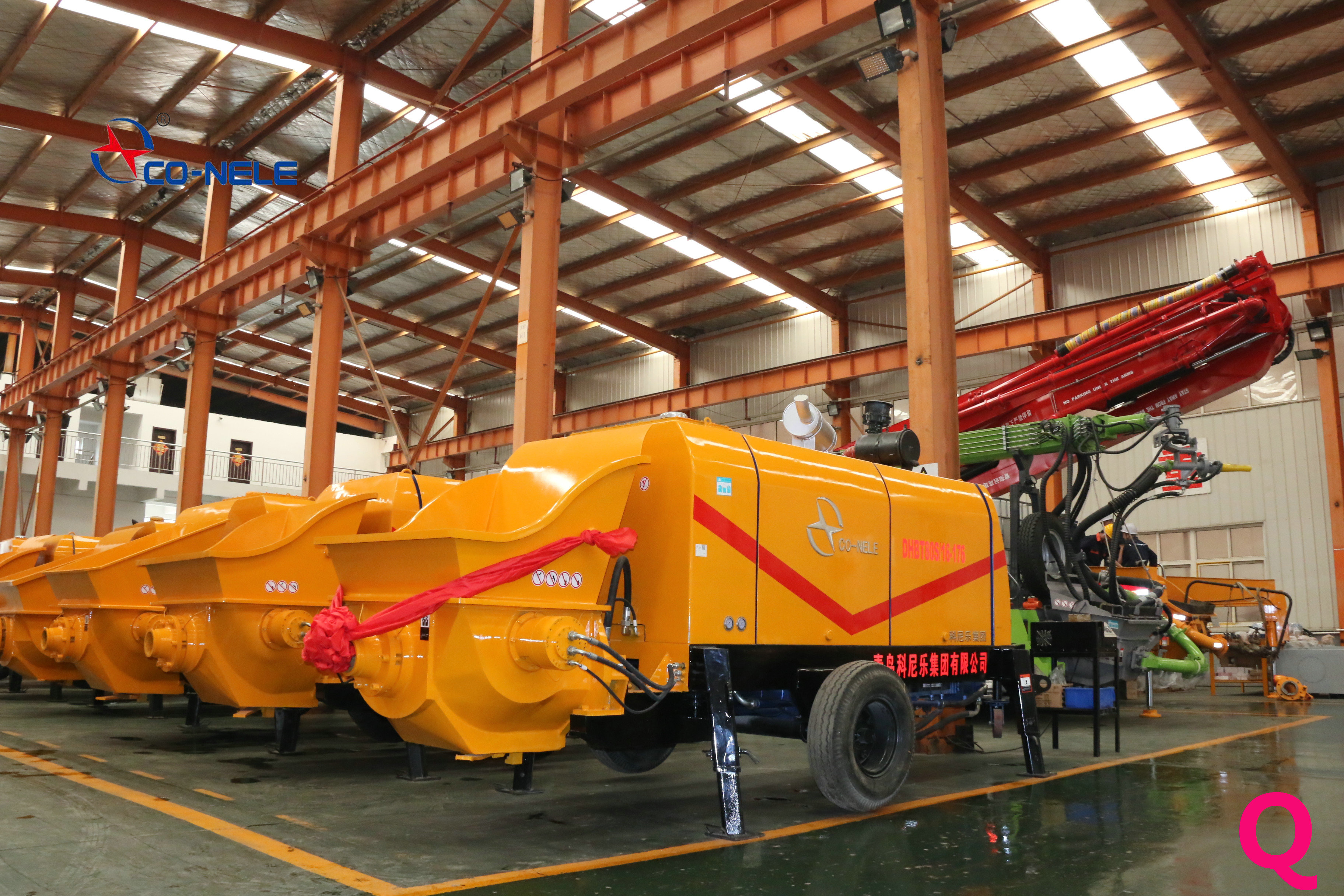 混凝土泵，科尼樂混凝土泵