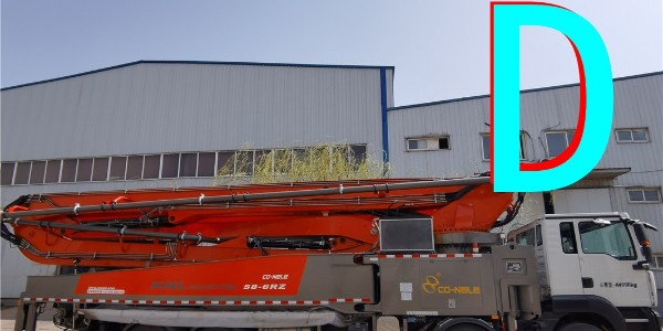 混凝土泵車根據型號的不同，自重不等