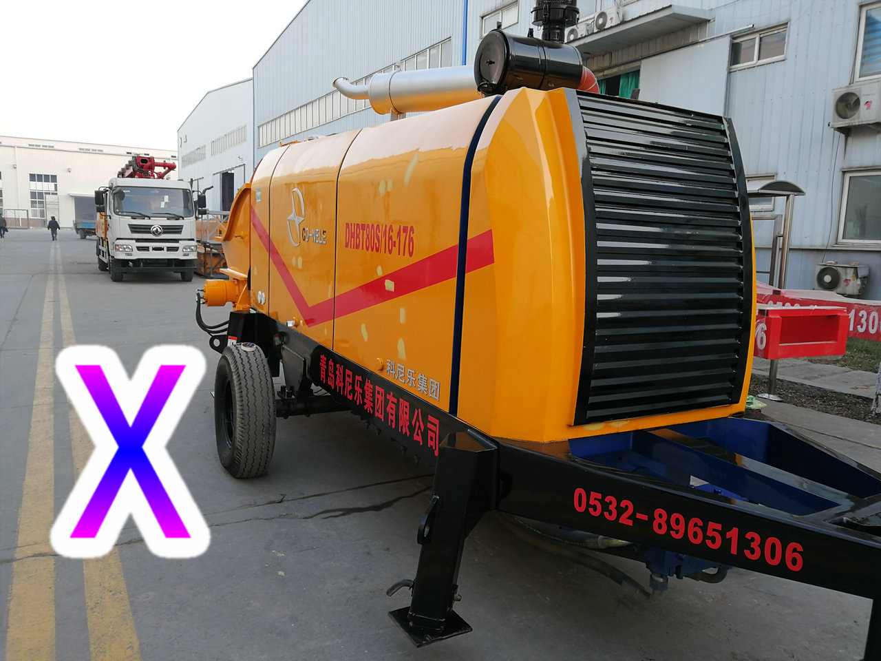 青島混凝土拖泵 青島混凝土拖泵